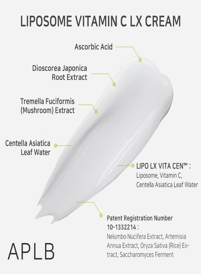 ايه بي ال بي كريم APLB Liposome Vitamin C LX | LIPO LX VITA CEN™ 28.4% 1.86 أونصة سائلة / عناية بالبشرة الكورية، امتصاص فعال، بقع داكنة، عناية بمرونة البشرة، ينعش البشرة بلطف ويحسن ملمسها - Image 4